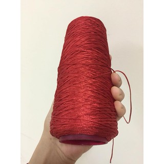COMBO 2 CUỘN DÂY DÙ - màu đỏ đen, khách lấy màu nào cũng được.