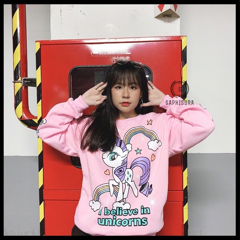 Áo Thun Sweater Nam Nữ Unisex Đẹp Áo Thun Tay Dài Vải Nỉ Cao Cấp [Form Rộng Dưới 70kg] - Saphisdra | BigBuy360 - bigbuy360.vn