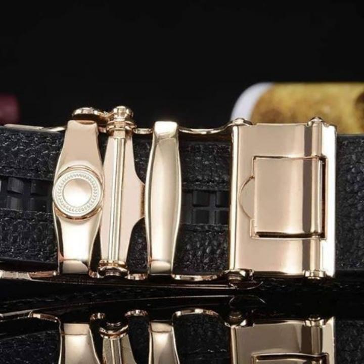 Thắt lưng nam da cao cấp khoá kim loại tự động phong cách Hàn Quốc - Dây lưng nam TL27