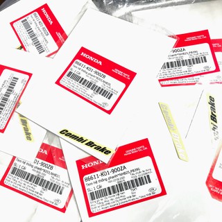 Tem hệ thống phanh Combi Brake Honda