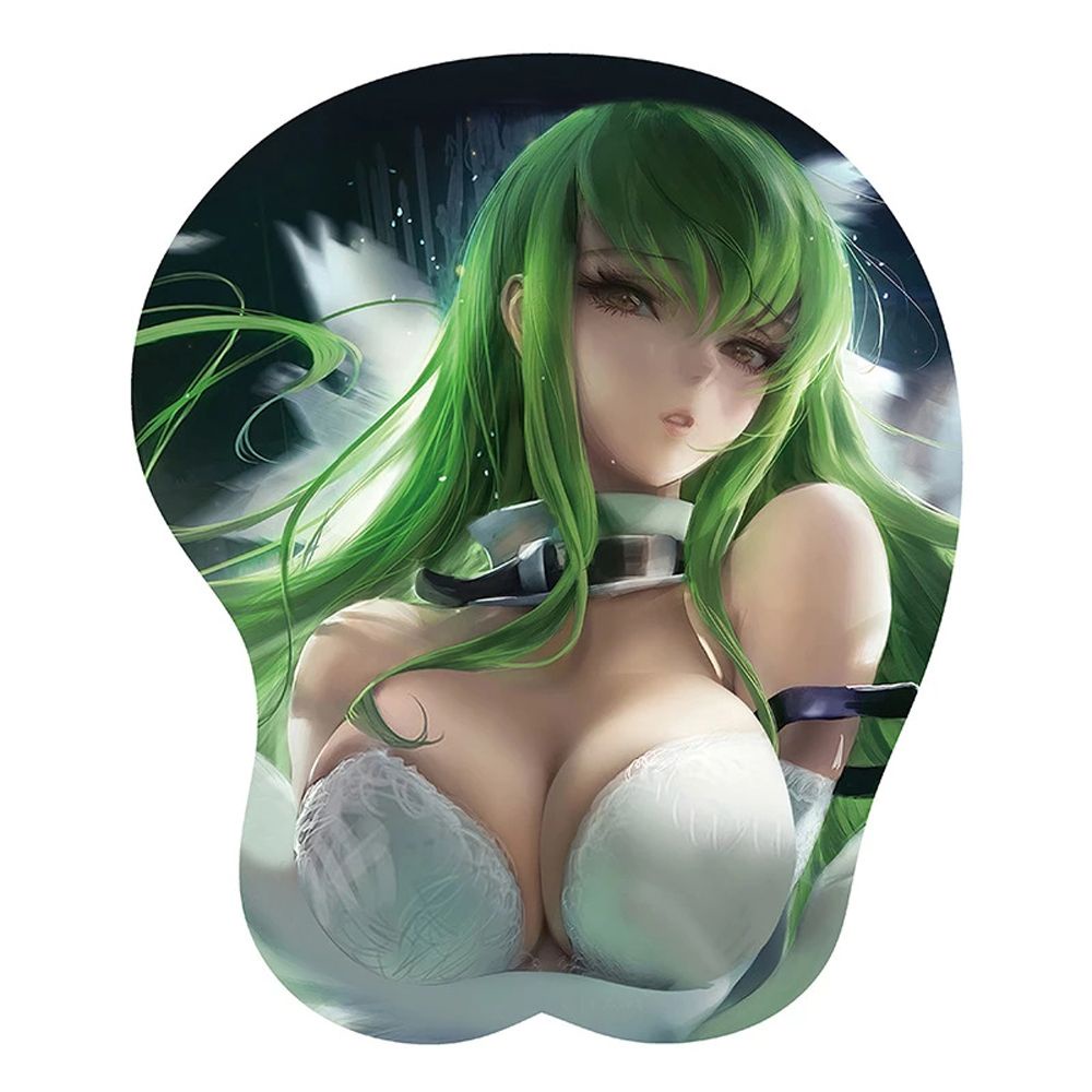 Miếng lót chuột máy tính bằng silicone PC hình anime 3D thoải mái