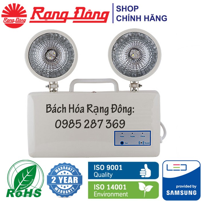 Đèn LED khẩn cấp Rạng Đông Model: D KC01/2W