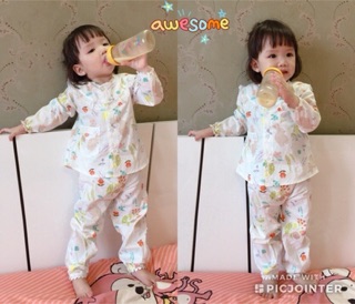 Bộ thô ren bé gái
