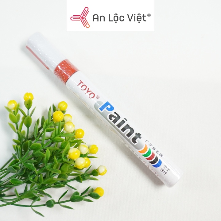 Cây Bút sơn chuyên dụng hàng cam kết 100% Toyo chính hãng Nhật Bản viết trên các bề mặt chất liệu như kính, đá, gỗ