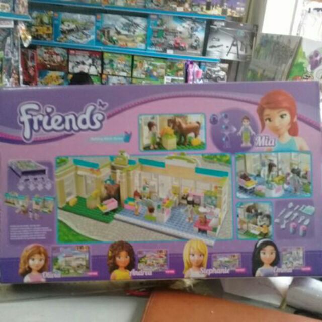 Lego friend 10169. 343 khối. Bệnh viện thú cưng của Sophie và Mia.