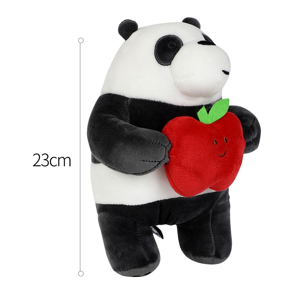 [Mã LIFECPMALL giảm 12% đơn 250K] Gấu nhồi bông bọc nhung Miniso Bare Bears Plush Grizzly Festival Series (Nâu)