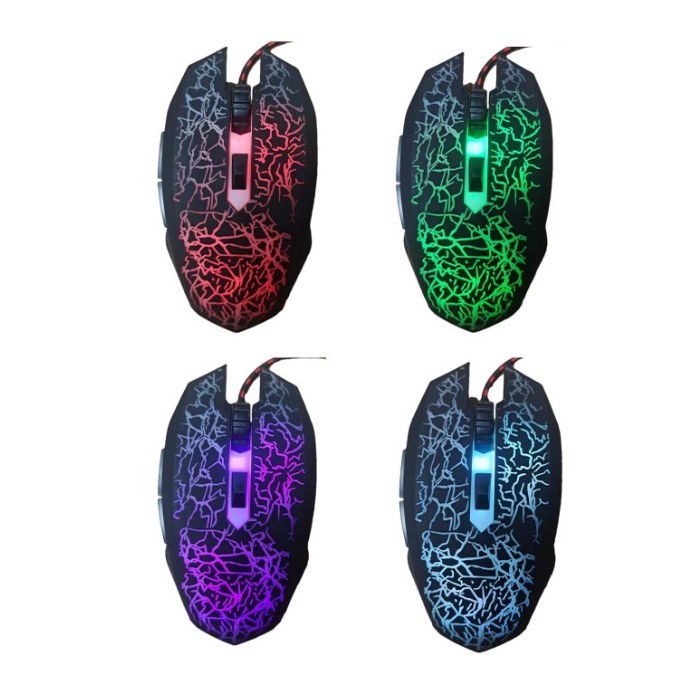 Chuột G5 Gaming 2500dp có điều chỉnh LED kết nối USB giá rẻ phù hợp chơi Game,Văn phòng
