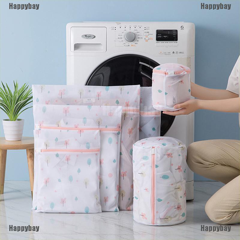 Túi giặt kiểu lưới chất liệu polyester tiện dụng