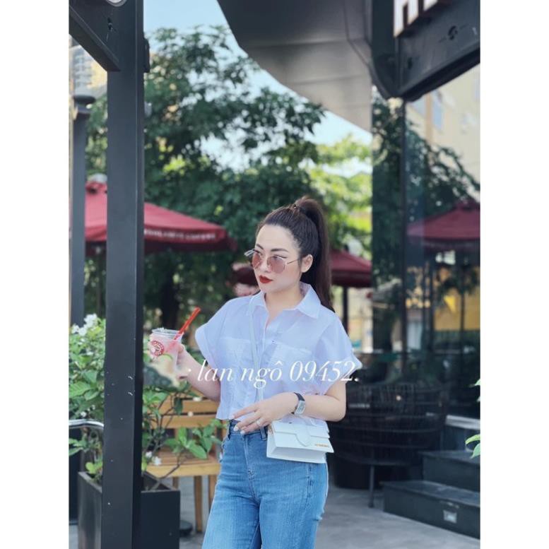 [ORDER-XUẤT] Áo sơ mi crop top Zara xuất xịn ་