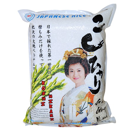 GẠO GIỐNG NHẬT 5kg  -    🎋🎋  SẢN PHẨM GẠO ĐẶC SẢN CỦA BẢO MINH   🎋🎋