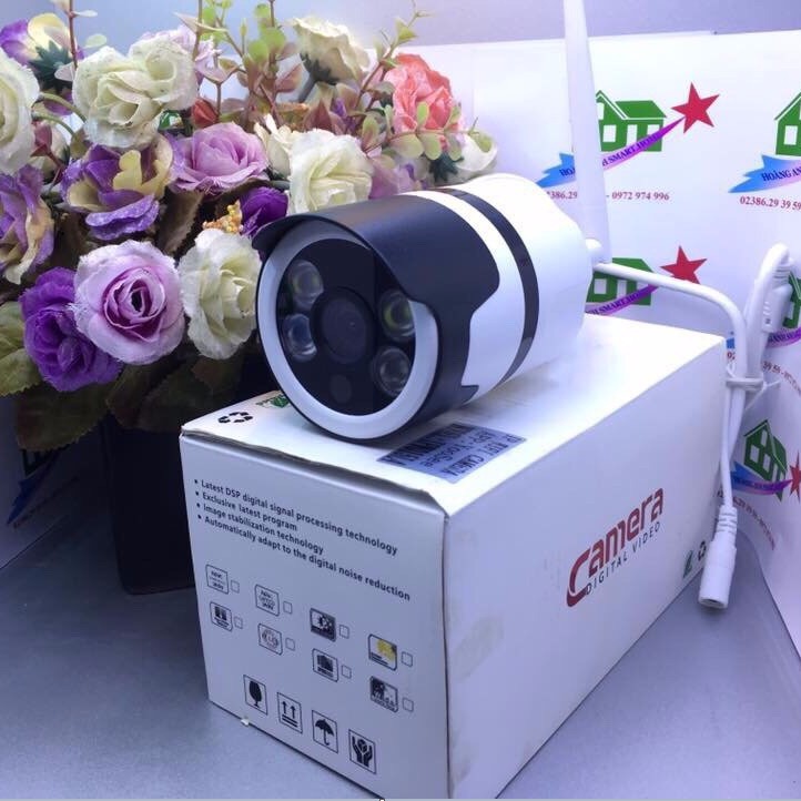 XẢ KHO -  Camera Wifi Yoosee ngoài trời IPW015l4 chống nước có hồng ngoại BTC01