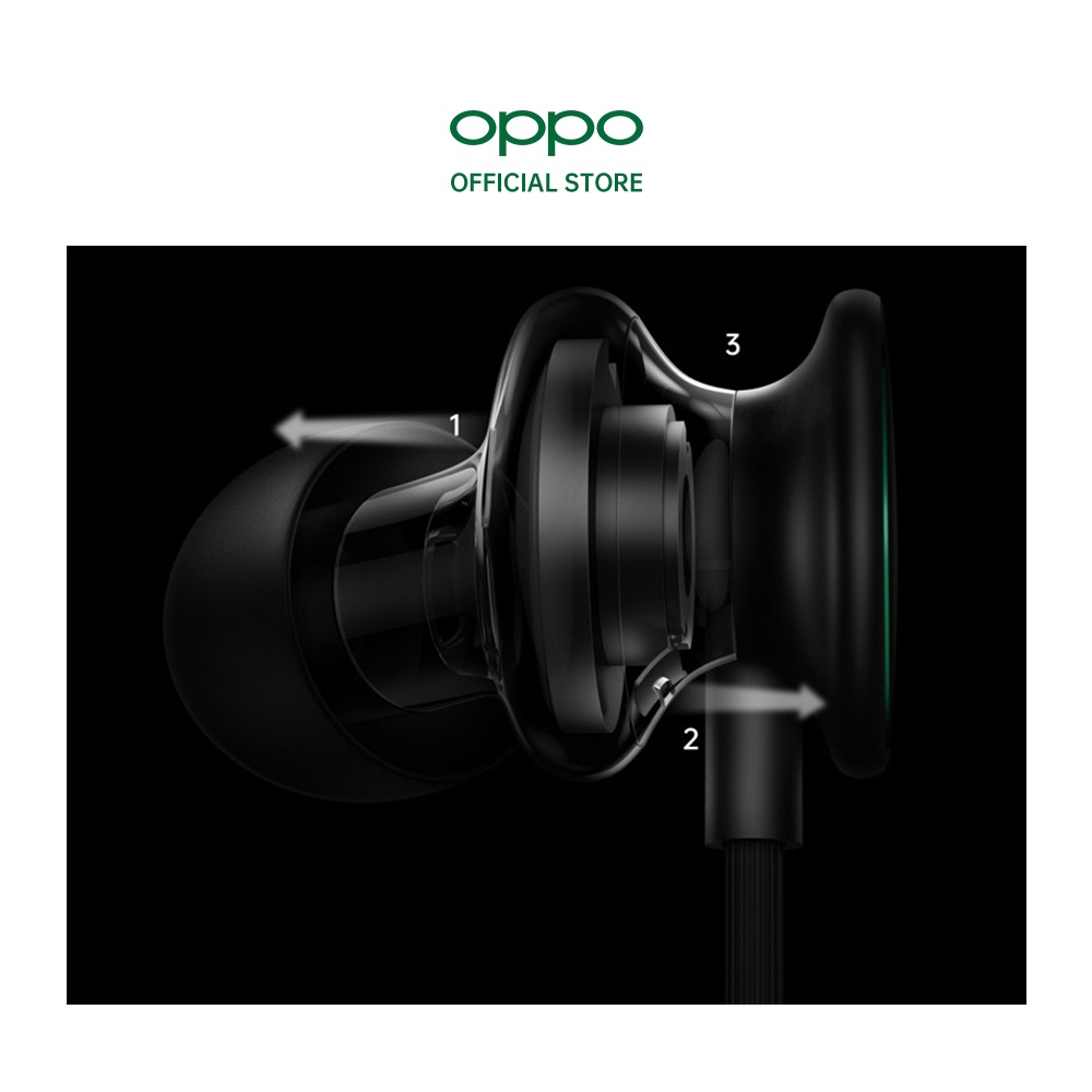 Tai Nghe Điện Thoại OPPO MH151 Cổng 3.5mm | Công Nghệ Hi-Res | Âm Thanh 3D | Hàng Chính Hãng