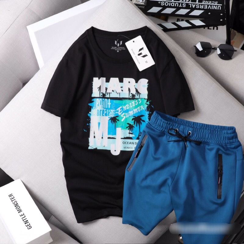 Set bộ Thun Nam Marc -MJ Cotton Cotton Cao Cấp Dày Mát SDB208