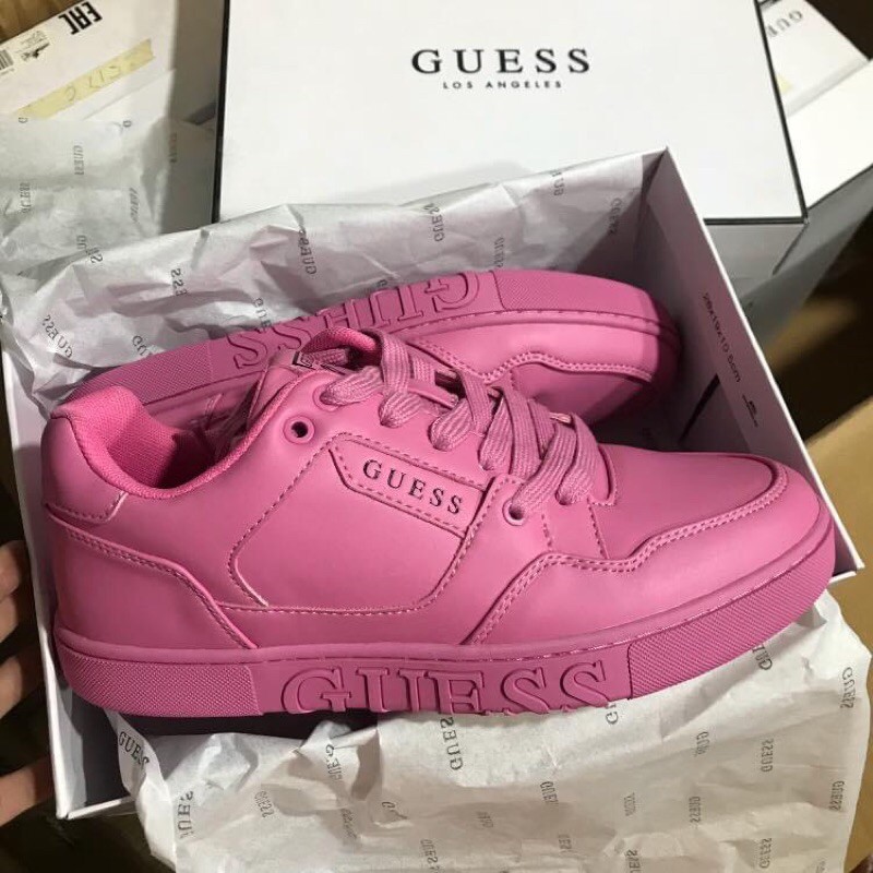 Giày Sneakers Guess pink chính hãng 💯%