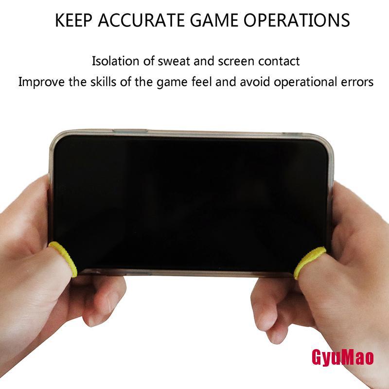 1 Đôi Găng Tay Ngón Cái Chống Mồ Hôi Hỗ Trợ Chơi Game Trên Điện Thoại Tiện Dụng rx1GUMO