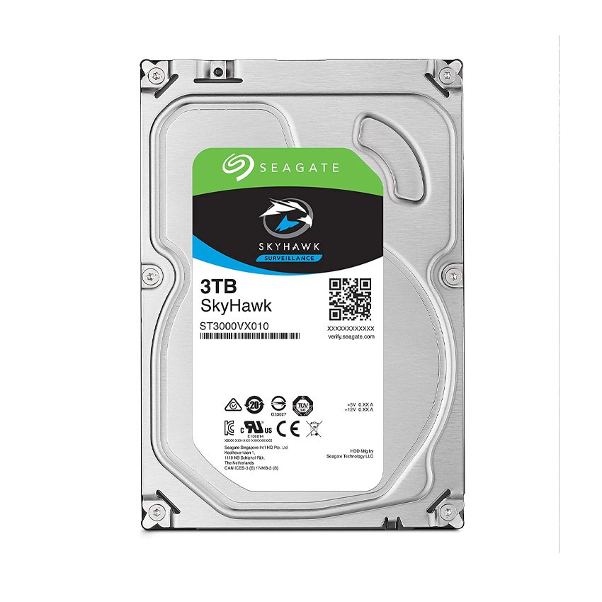 Ổ CỨNG MÁY TÍNH HDD PC SEAGATE 3TB 4TB 6TB 8TB 10TB SKYHAWK Chuyên Camera. Mới 100%. Vi Tính Quốc Duy