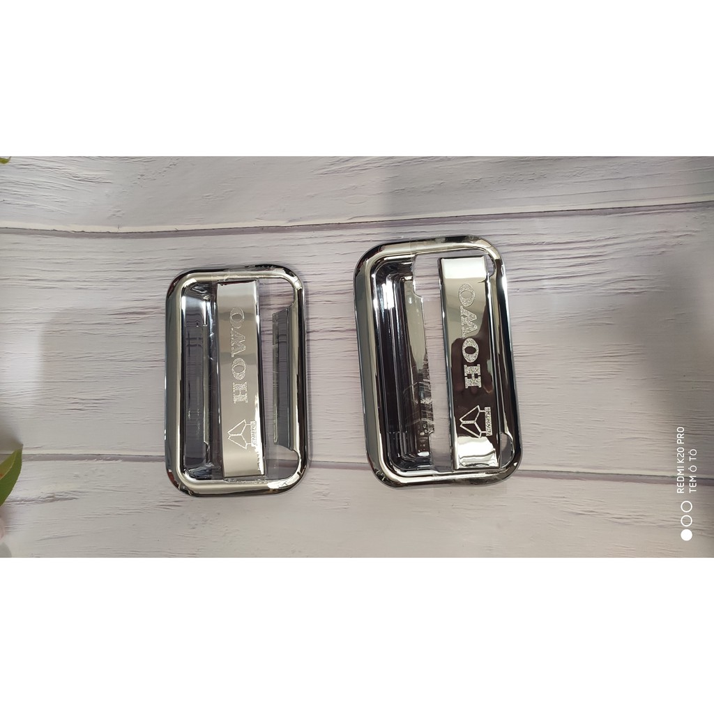 Ốp tay nắm cửa cho xe Howo ben 371, 380