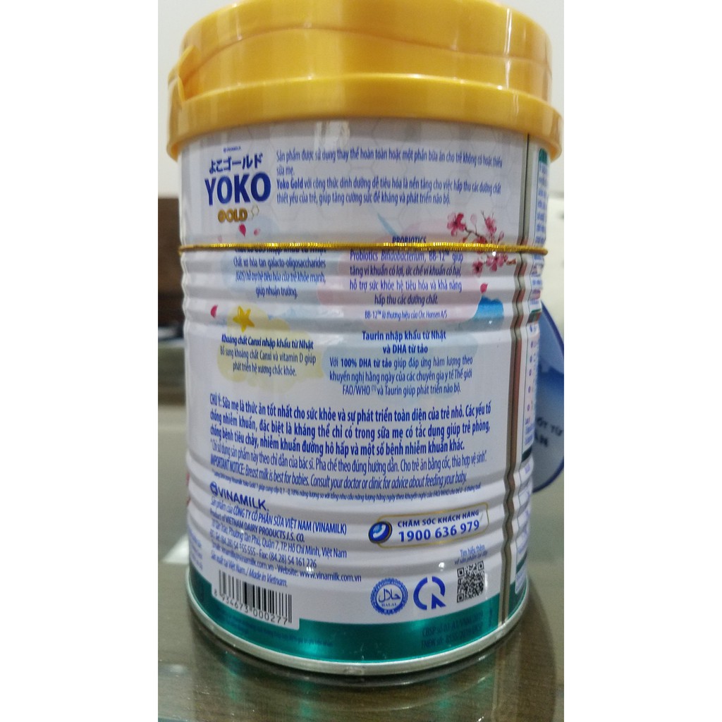 Sữa bột Vinamilk Yoko Gold 1 350g(date mới 100%)