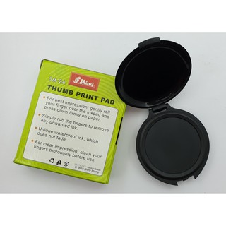 Khay mực lăn tay tròn hiệu Shiny SM-2