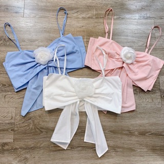 Áo croptop nơ❣️