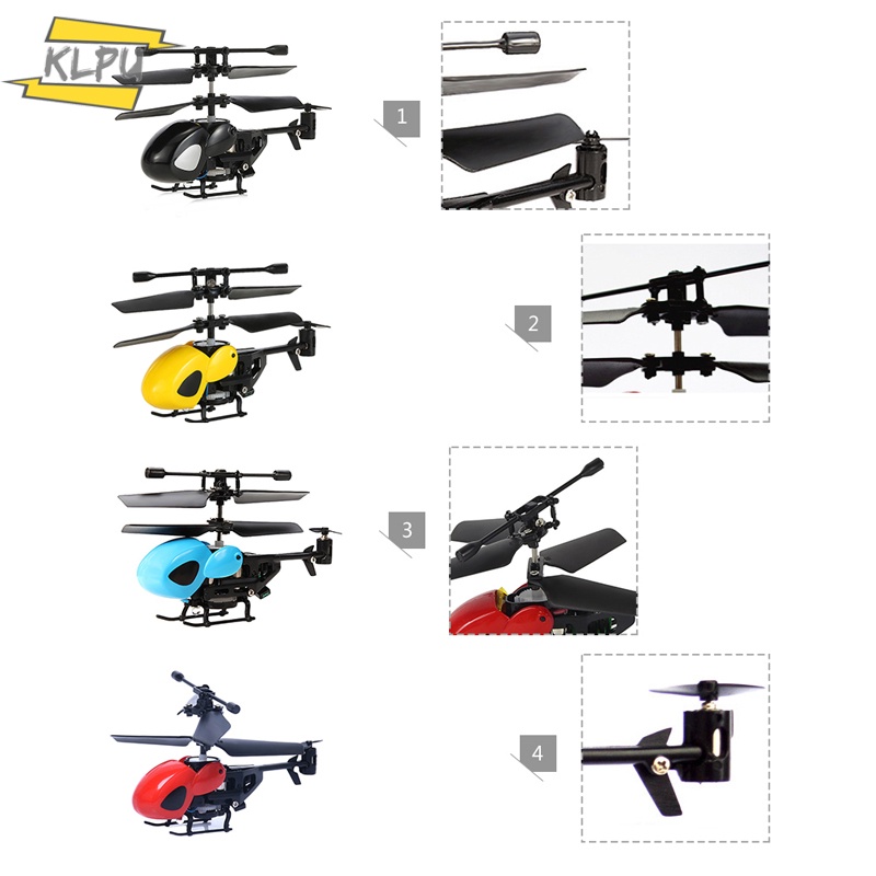 Máy Bay Trực Thăng Điều Khiển RC Mini Hồng Ngoại IR 2Ch