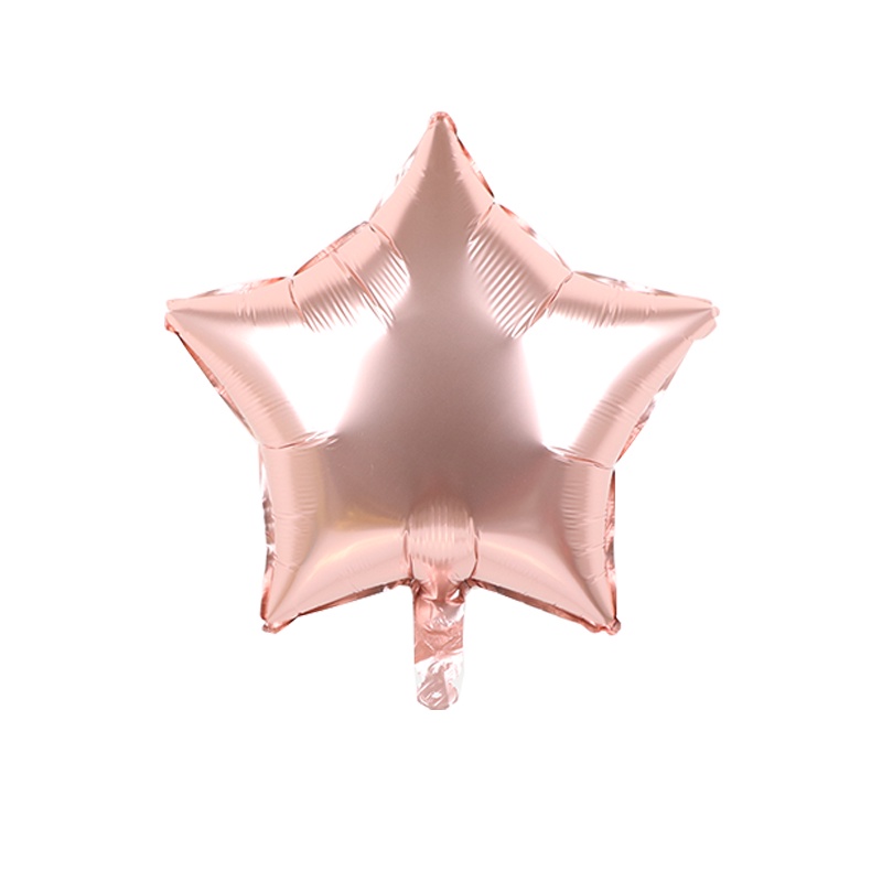 Bong Bóng Lá Nhôm 18 Inch Hình Ngôi Sao Dùng Trang Trí Tiệc Cưới / Sinh Nhật / Giáng Sinh / Valentine