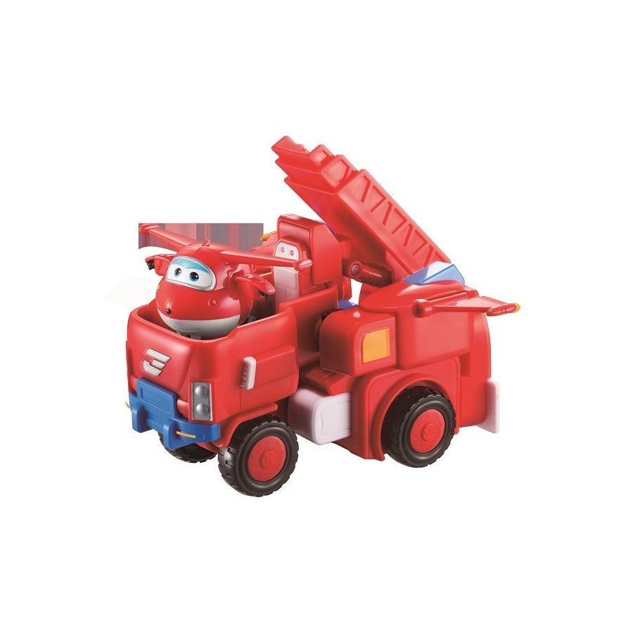 Đồ chơi SUPERWINGS - Robot biến hình kết hợp xe cứu hộ nhỏ - Jett Tia Chớp - Mã SP YW720311