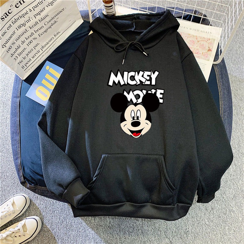 ÁO HOODIE NỈ NGOẠI MICKEY PHOM SIÊU TO 75KY