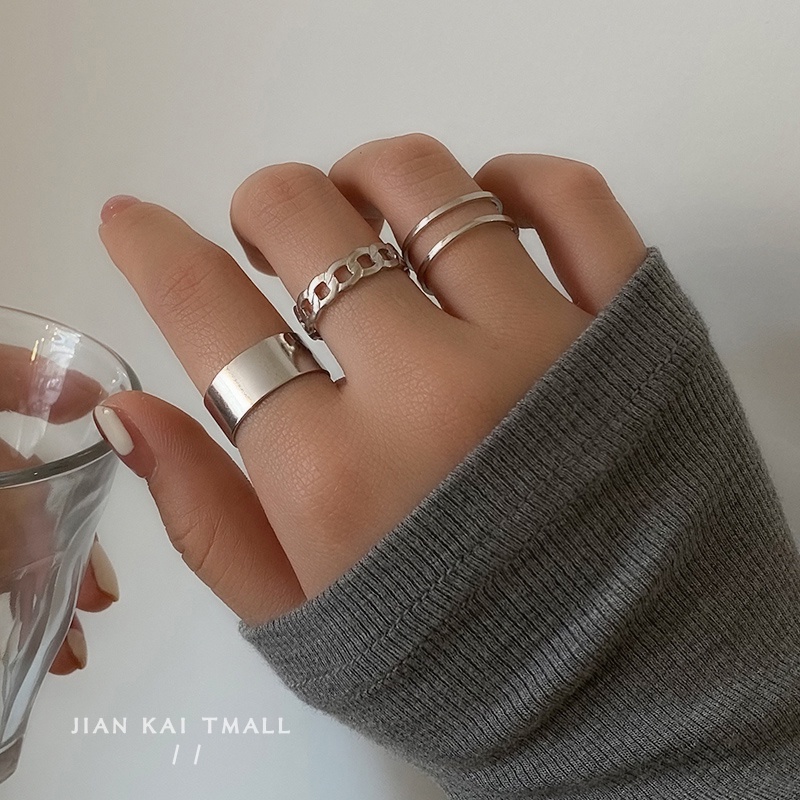 Set 3 / 5 Nhẫn Hở Thời Trang Nữ