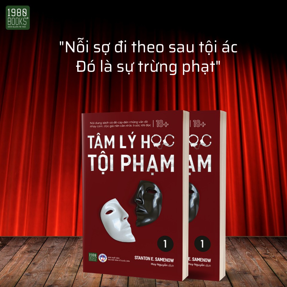 [Mã LIFEMALL995 giảm 10% đơn 99K] Sách - Tâm lý học tội phạm tập 1