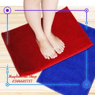 Thảm lau chân san hô siêu thấm cỡ lớn 40×60cm