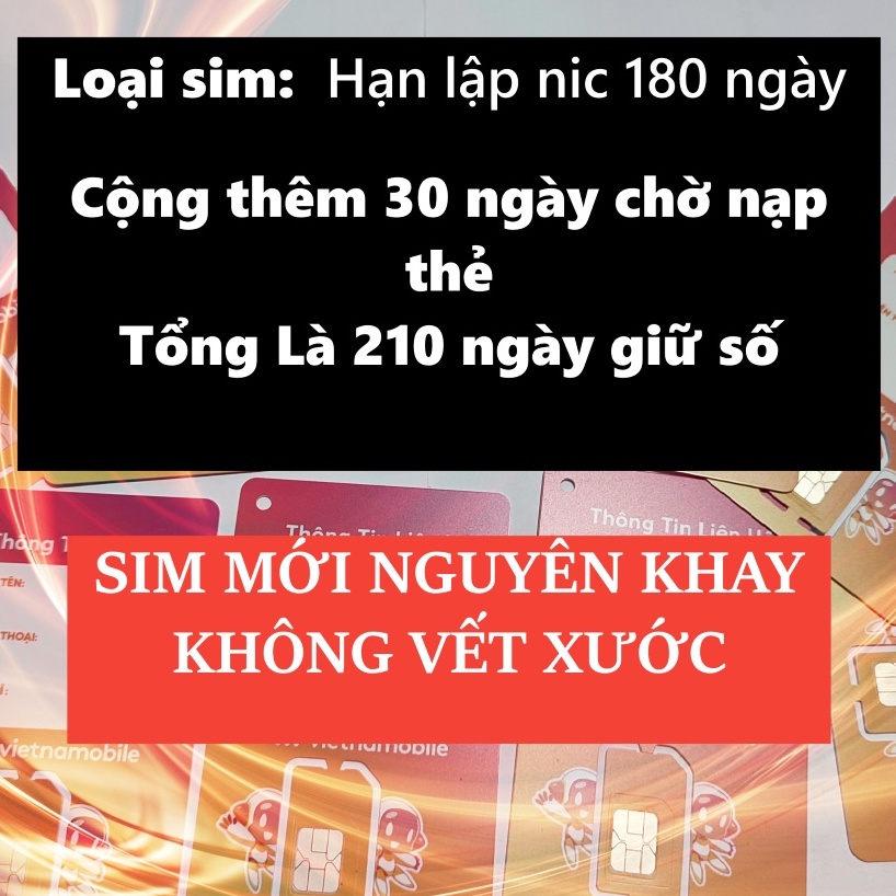 Sim Vietnamobile tạo Shope,Gmail, fb,zal,momo,tw,tele... Nghe gọi vào mạng