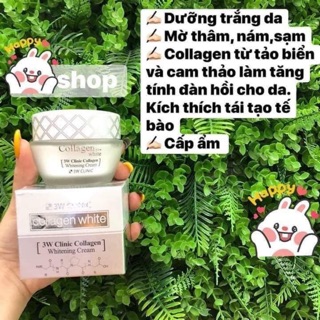 Kem Chống Lão Hoá Da 3w Clinic Collagen Regeneration Cream 60ml Hàn Quốc