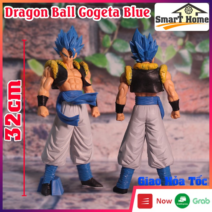 (Cao 32cm) Mô hình dragon ball Gogeta Blue Có hộp Cực Đẹp , Đồ chơi mô hình 7 viên ngọc rồng cực ngầu Gogeta