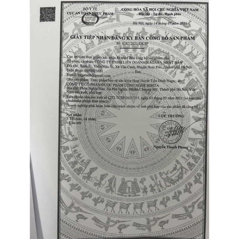 Hoạt huyết tiền đình Naga