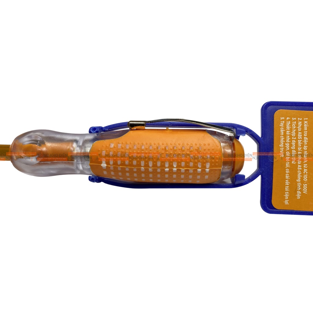 Bút thử điện Nanoco NEP150 nhựa ABS, tay cầm chống trượt [CHÍNH HÃNG]