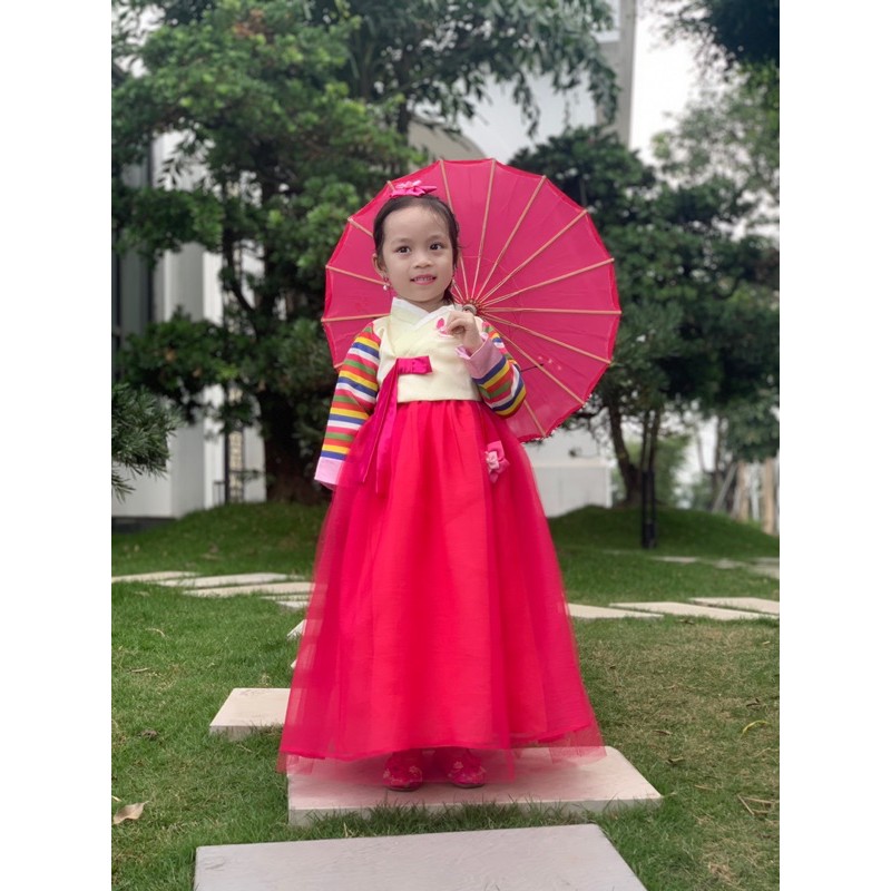 váy hanbok cho bé