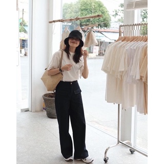 Áo thun trơn freesize