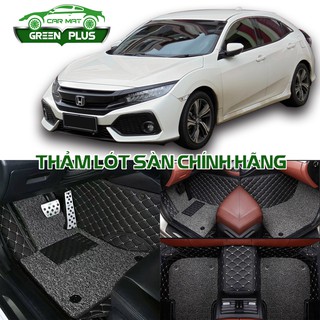 Thảm lót sàn ô tô 6D Honda Civic 2015-2021 chống nước, không mùi, phủ kín 90% sàn xe