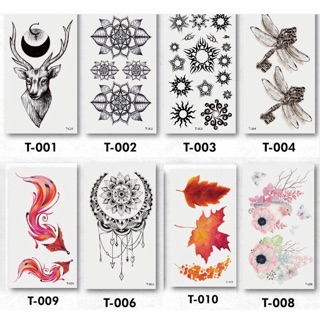 Hình xăm hoá trang halloween Mẫu anime, xăm 3D Hình Xăm Dán, Hình Xăm henna Tattoo Cao Cấp