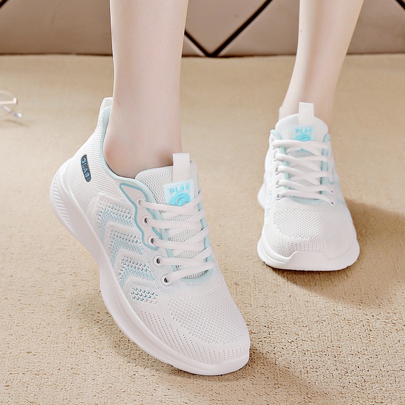 Giày Thể Thao Nữ Cao Cấp Độn Đế 4cm Êm Nhẹ Thoáng Khí - GL8007