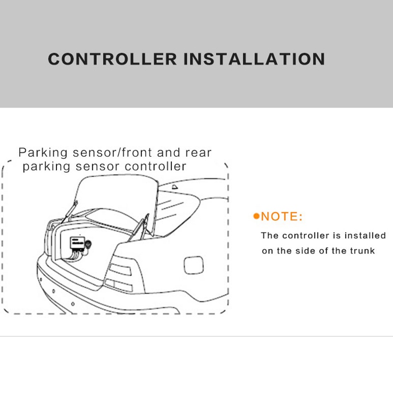 Cảm Biến Đỗ Xe Thông Minh NY606-4 Chuyên Dụng