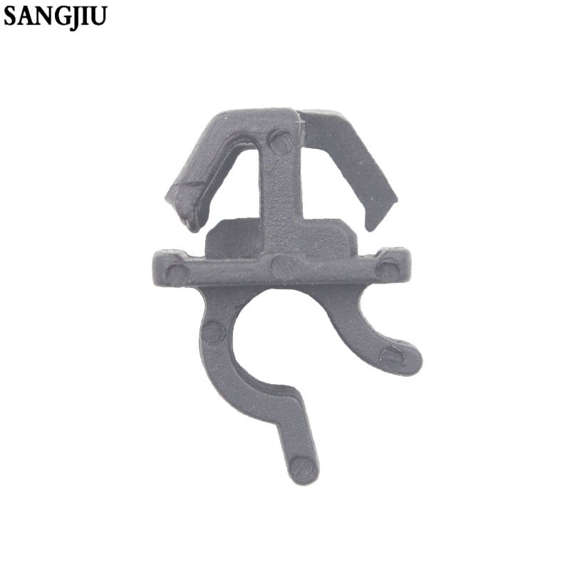 50 nắp nhựa hỗ trợ thanh dây kẹp chốt giữ màu đen cho Toyota