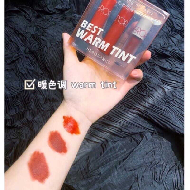 Sét son Herorange BEST WARM & COOL TINT | BigBuy360 - bigbuy360.vn