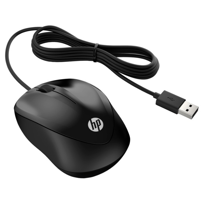 [Mã ELHPAPR giảm 5% đơn 100K] Chuột có dây HP 1000 Wired Mouse A/P_4QM14AA - Hàng Chính Hãng