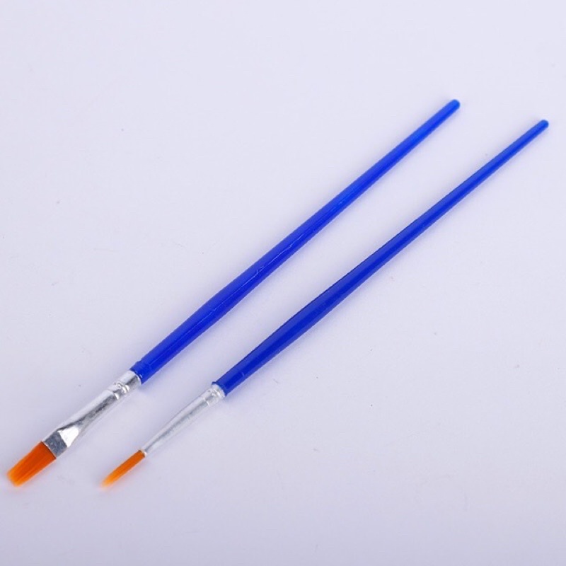 Bộ 12 Màu Vẽ Acrylic 3ml Kèm 2 Cọ Vẽ - Màu Acrylic Mini Tô Vẽ Đồ Chơi Gỗ, Áo, Tô Tượng, Vẽ 3D, Giày, Thủy Tinh,