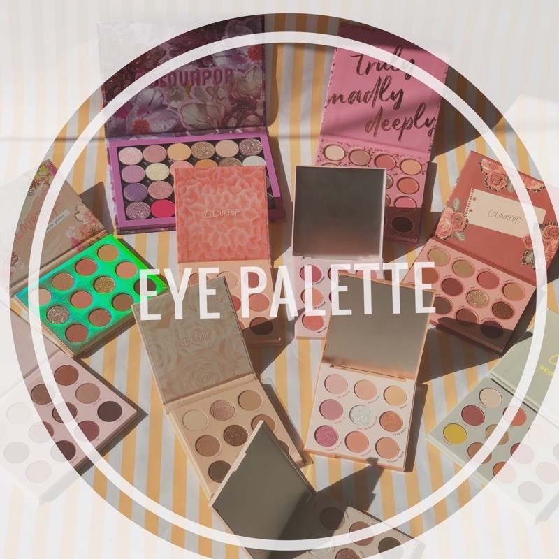 BẢNG MẮT COLOURPOP CHÍNH HÃNG