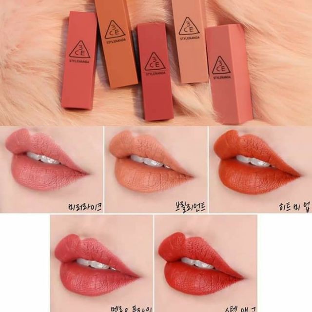 Son Thỏi Lì 3CE Mood Recipe On And On