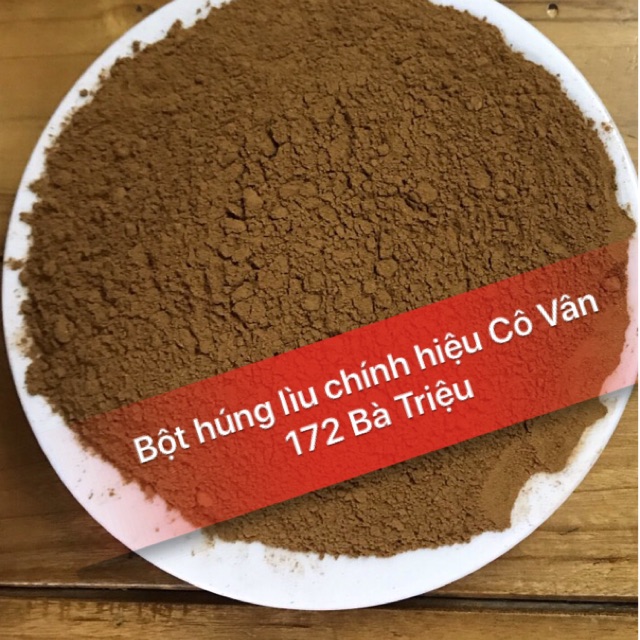 Bột húng lìu chính hiệu Cô Vân gia truyền (gói 100 gam), dùng để tẩm ướp nấu ăn lạc rang , thịt, gà, cá...