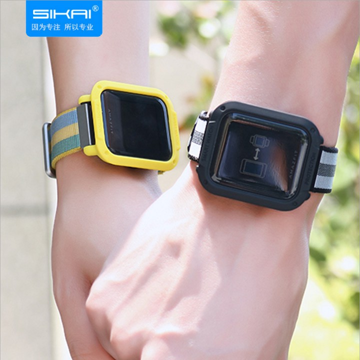Ốp viền thể thao Xiaomi Huami Amazfit Bip, Ốp viền Sikai Amazfit Bip